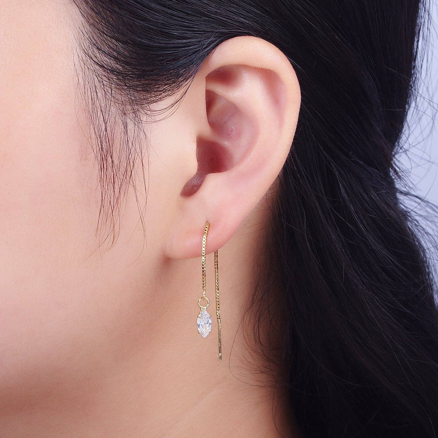 Stella Threader Earrings