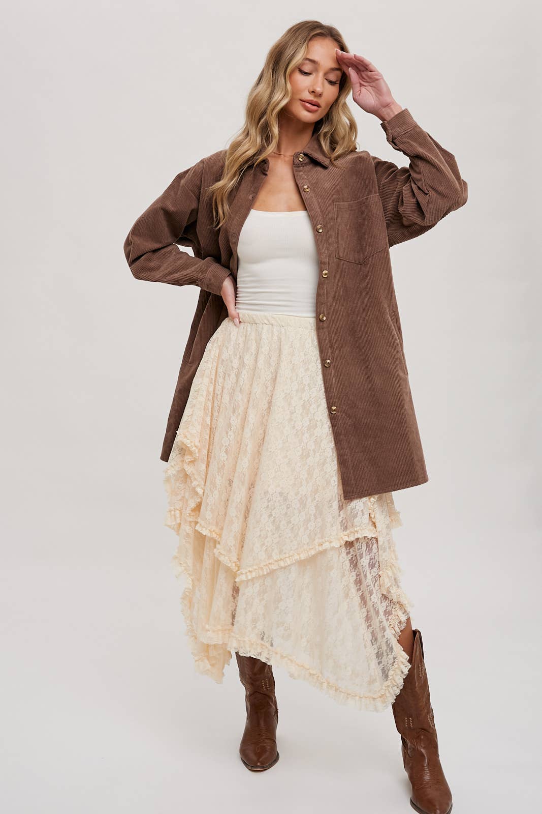 Whimsical Lace Skirt