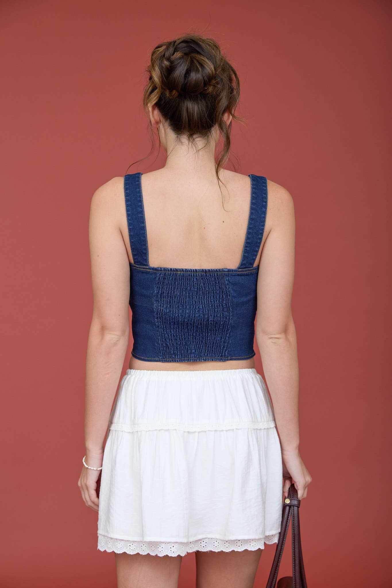 Dreamy Denim Corset Top