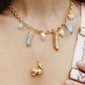 Sun Shower Crystal Necklace
