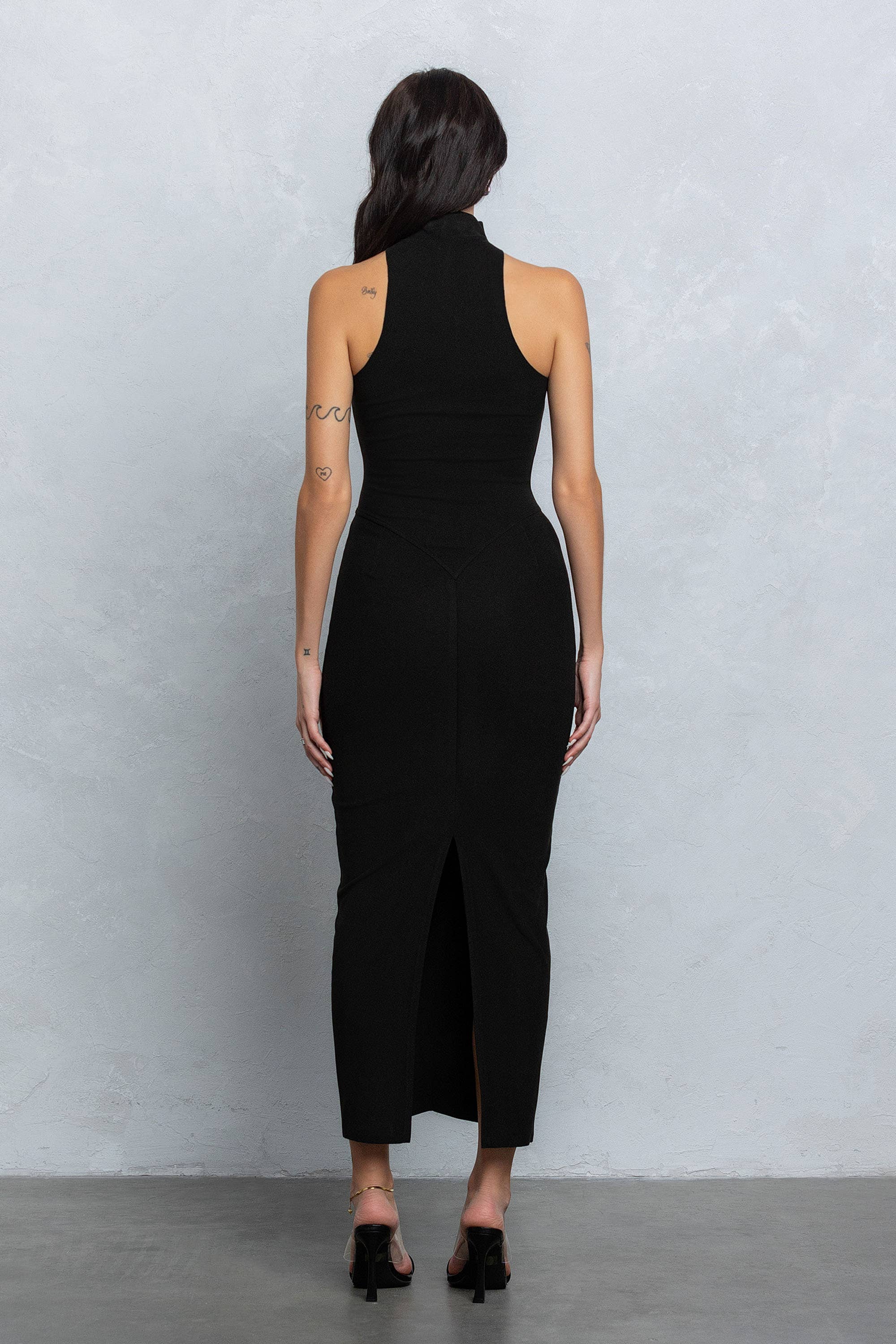 Shelly Mock Neck Maxi