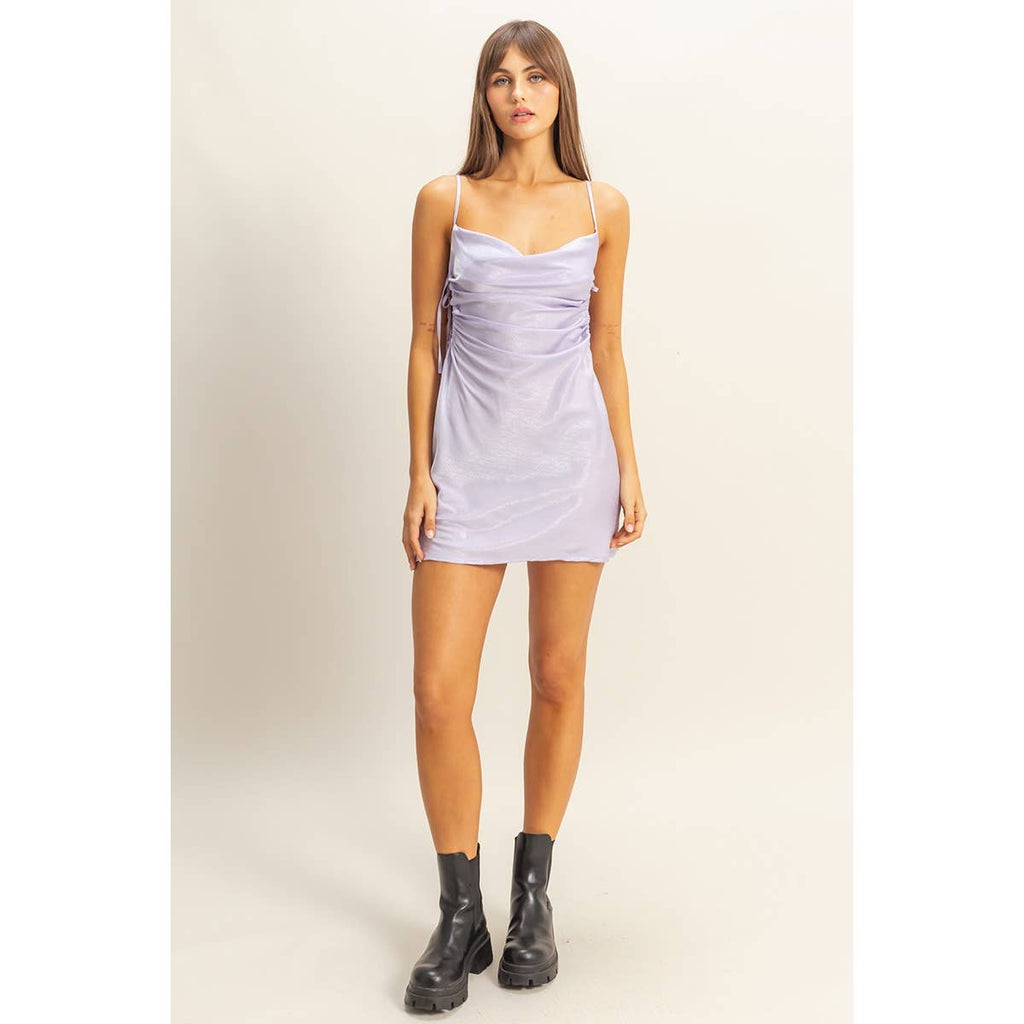 Elven Lavender Mini Dress