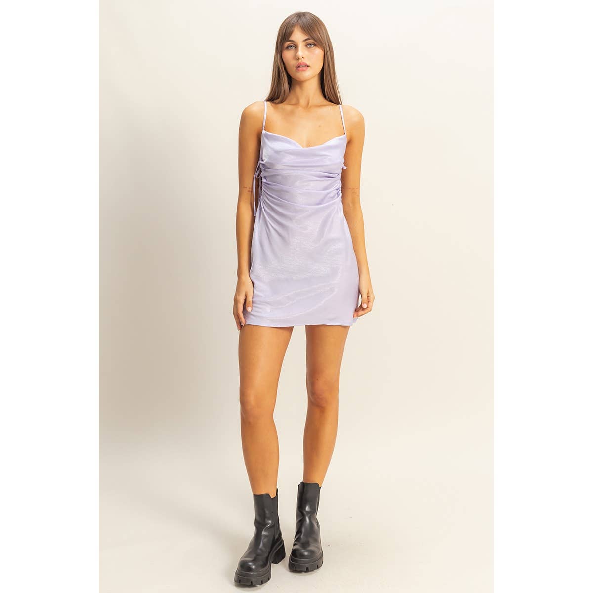 Elven Lavender Mini Dress