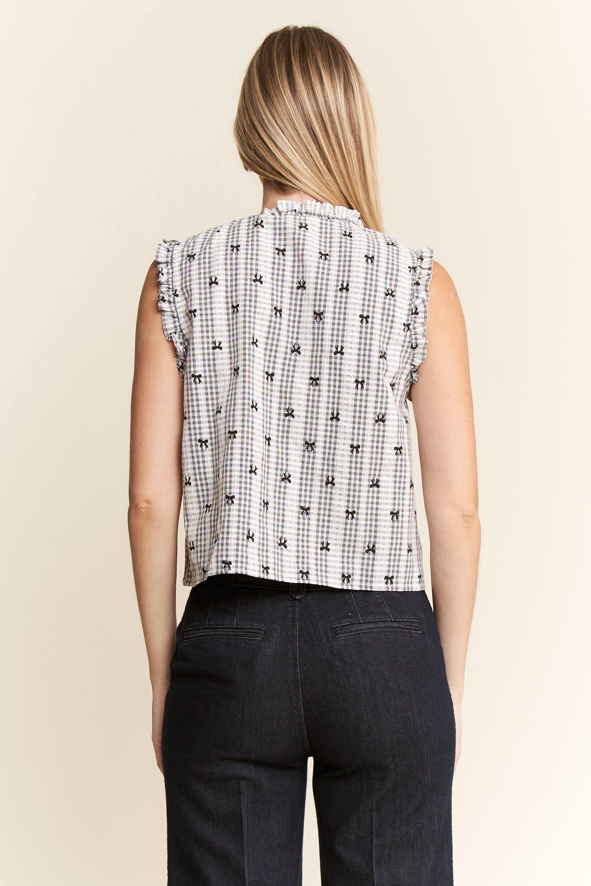 Coquette Girlie Tie Top