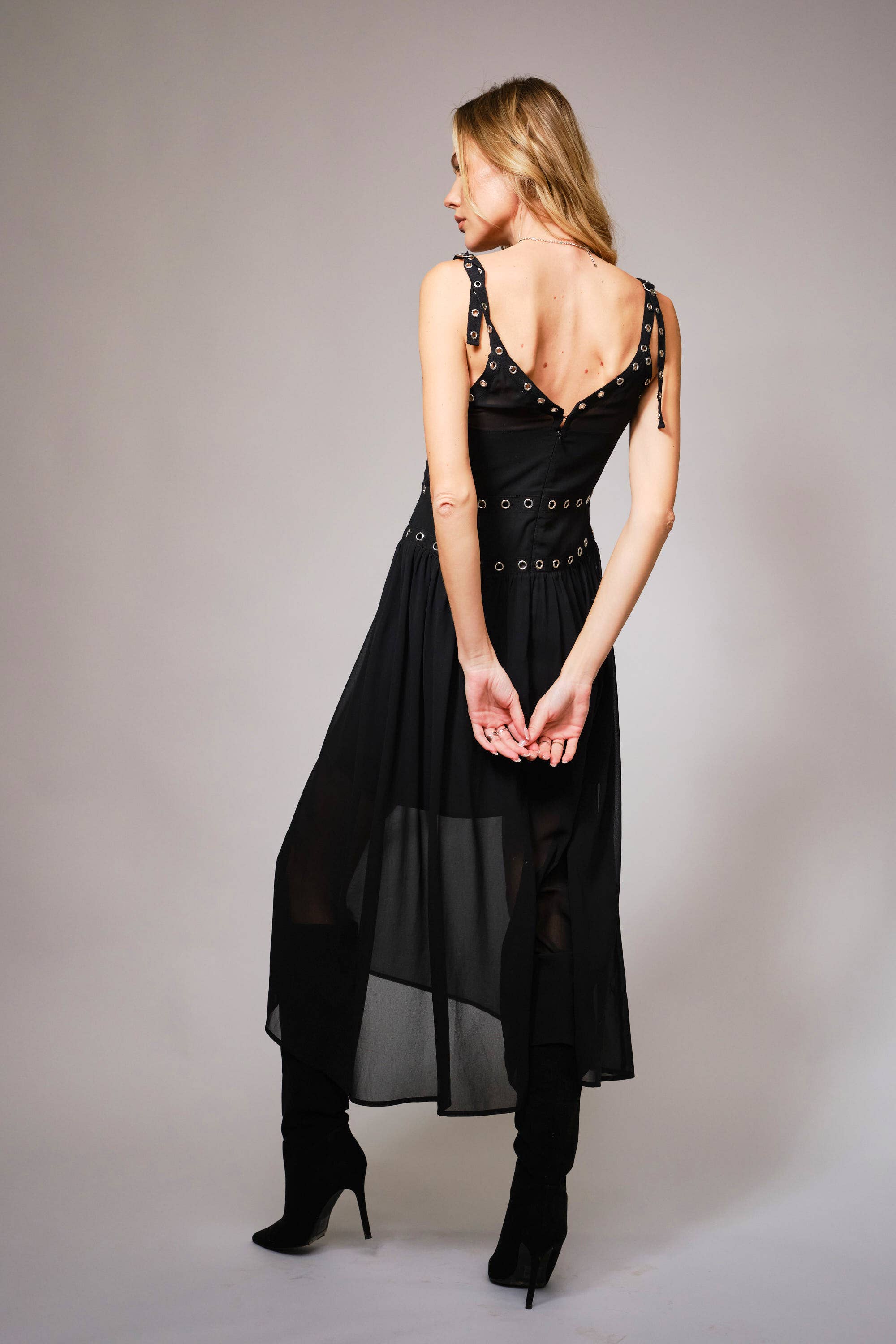 Feeling Grunge Midi Dress