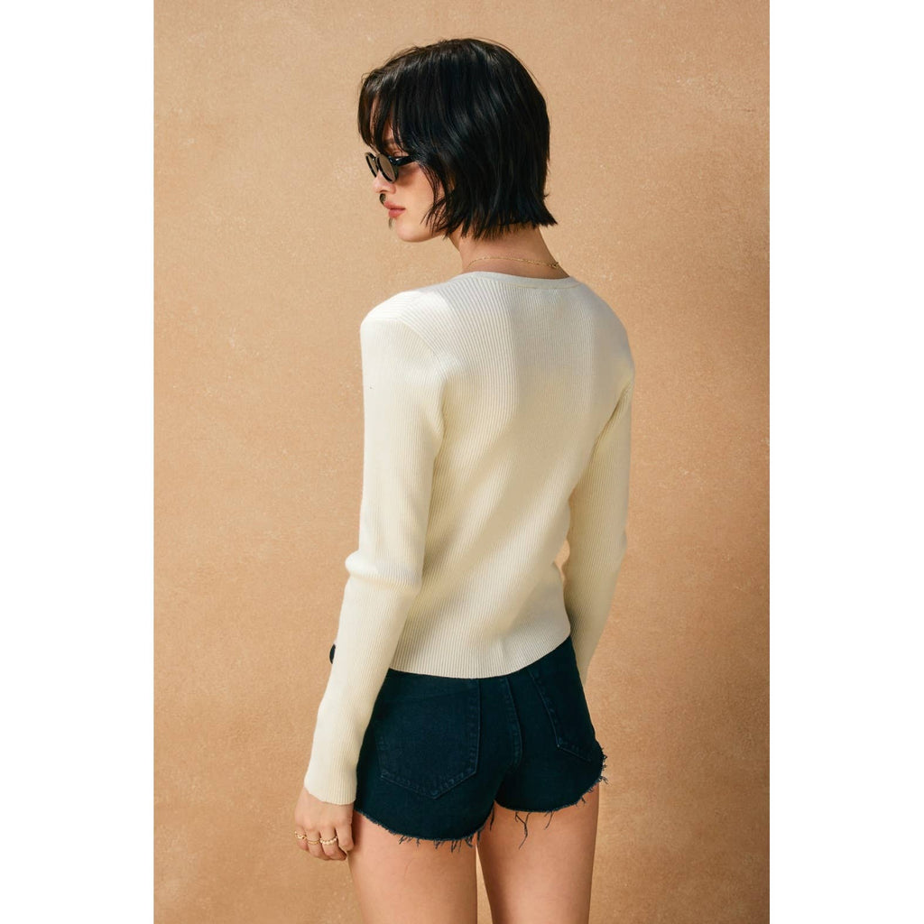 Luna Laced Front Sweater