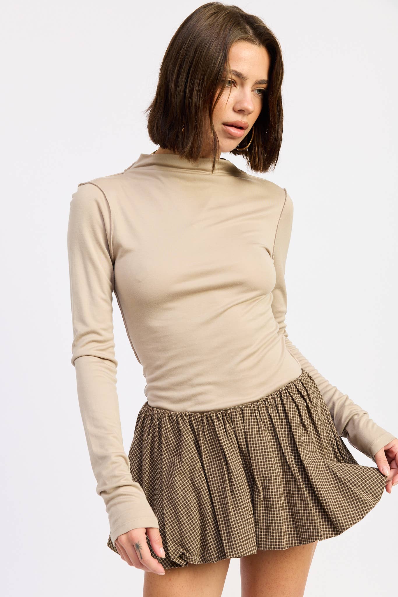 Aura Bubble Mini Skort