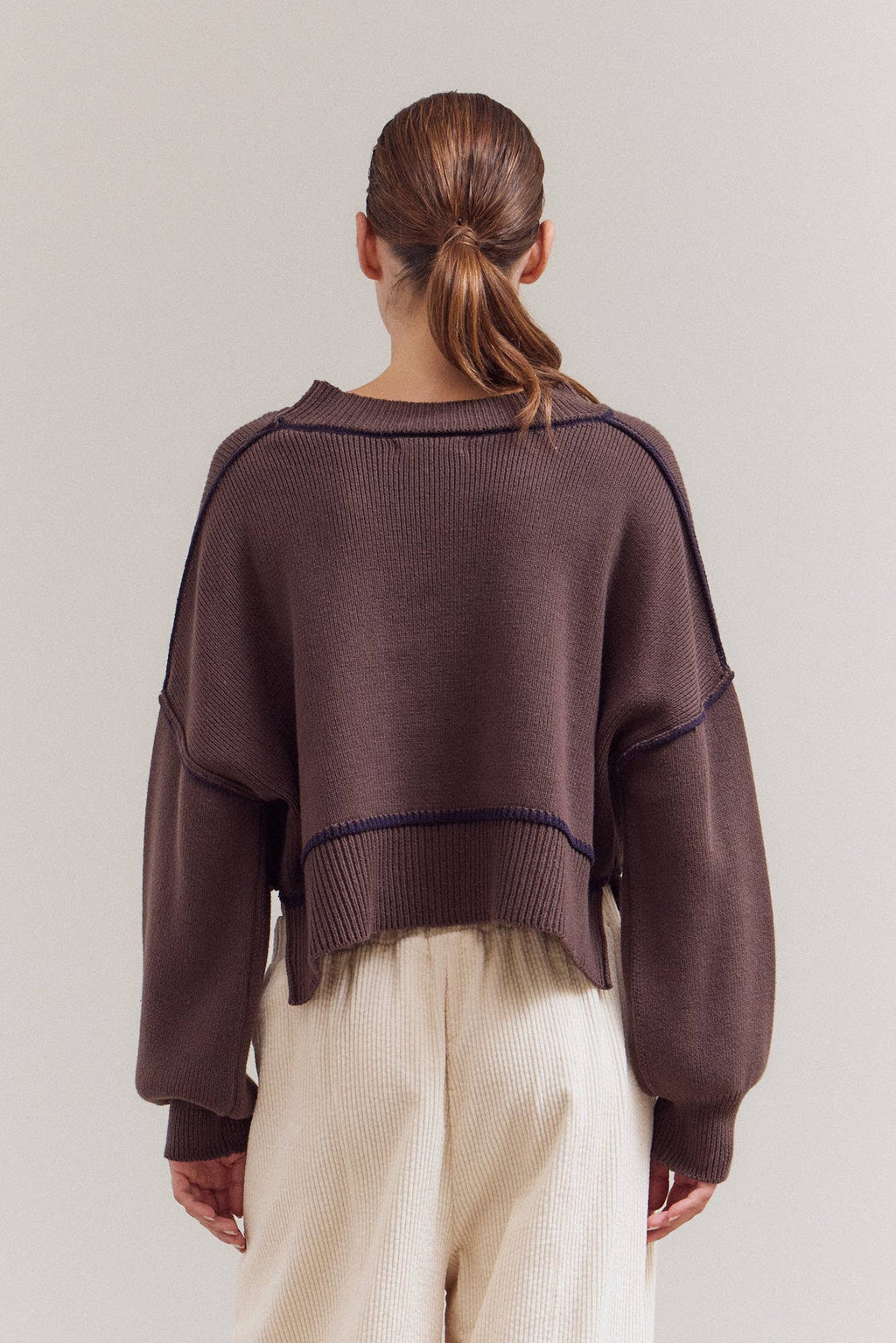 Vela Cropped Sweater