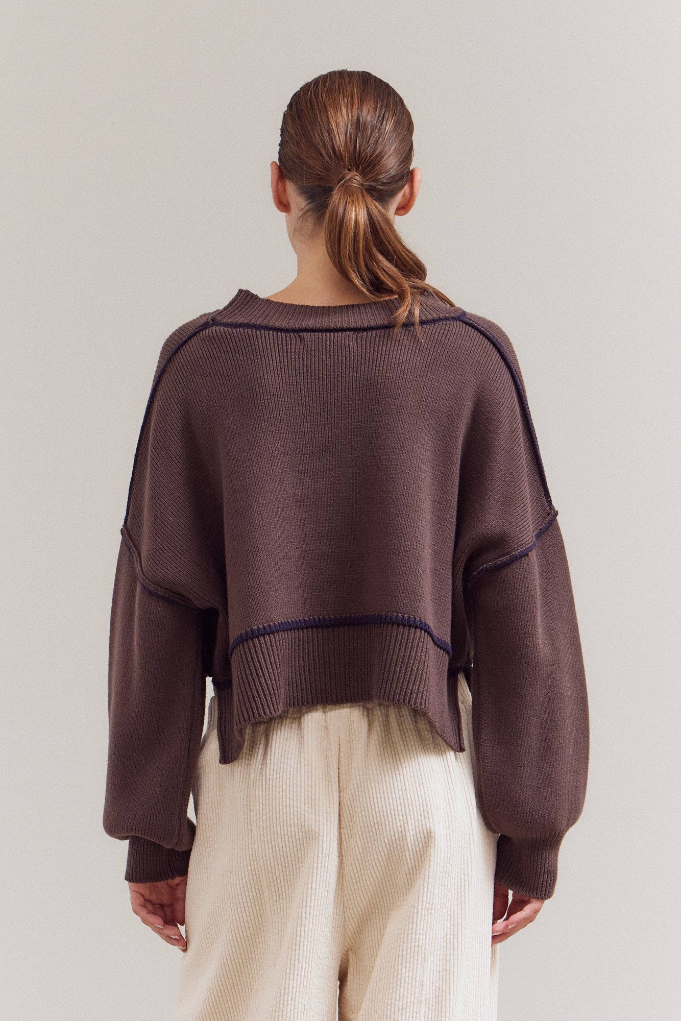 Vela Cropped Sweater